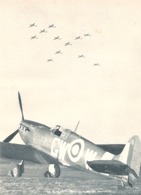 Spitfire del grupo "Ile de France" - 1942