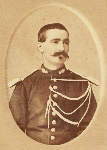 Jean Caussanel-Gendarme à cheval