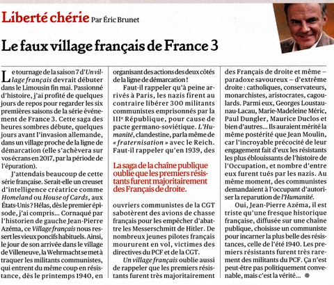 Le faux village français