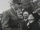 Général de Gaulle et "Francoise" Dissart- Cahors le 17 mai 1962